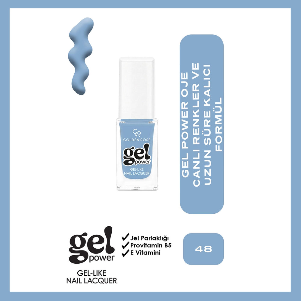 Golden Rose Power Gel Like Nail Polish No: