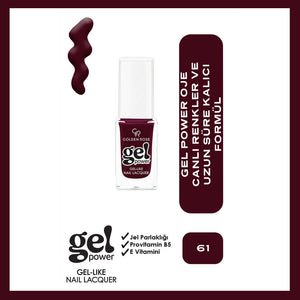 Golden Rose Power Gel Like Nail Polish No: