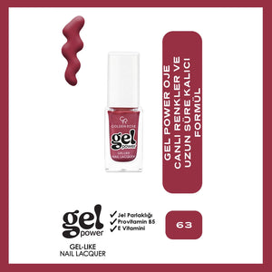 Golden Rose Power Gel Like Nail Polish No: