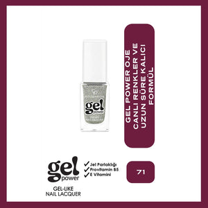 Golden Rose Power Gel Like Nail Polish No: