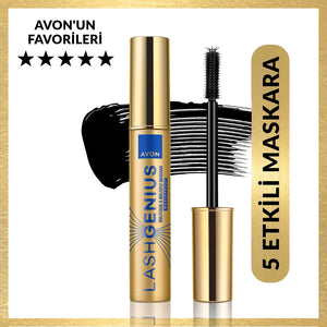 Avon Lash Genius Waterproof Mascara Blackest Black