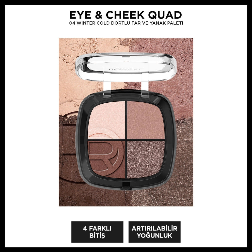 Loreal Paris Eye & Cheek Quad Eyeshadow and Cheek Palette