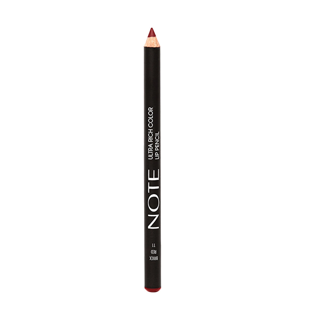 Note Ultra Rich Color Lip Pencil Brick Red