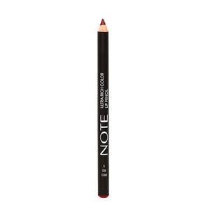 Note Ultra Rich Color Lip Pencil Brick Red
