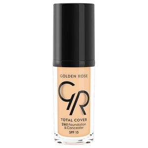 Golden Rose Total Cover 2in1 Foundation & Concealer