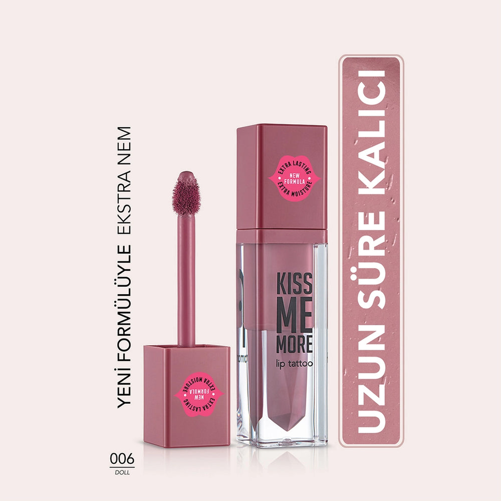 Flormar Kiss Me More Extra Permanent Liquid Matte Lipstick