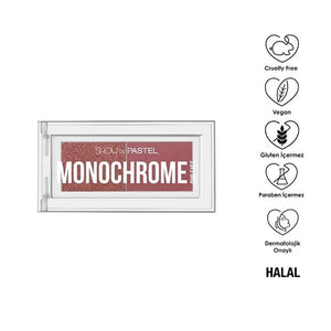 Show by Pastel Monochrome Duo Eyes Double Eyeshadow Palette 29 It's Cherry