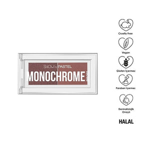 Show by Pastel Monochrome Duo Eyes Double Eyeshadow Palette 29 It's Cherry