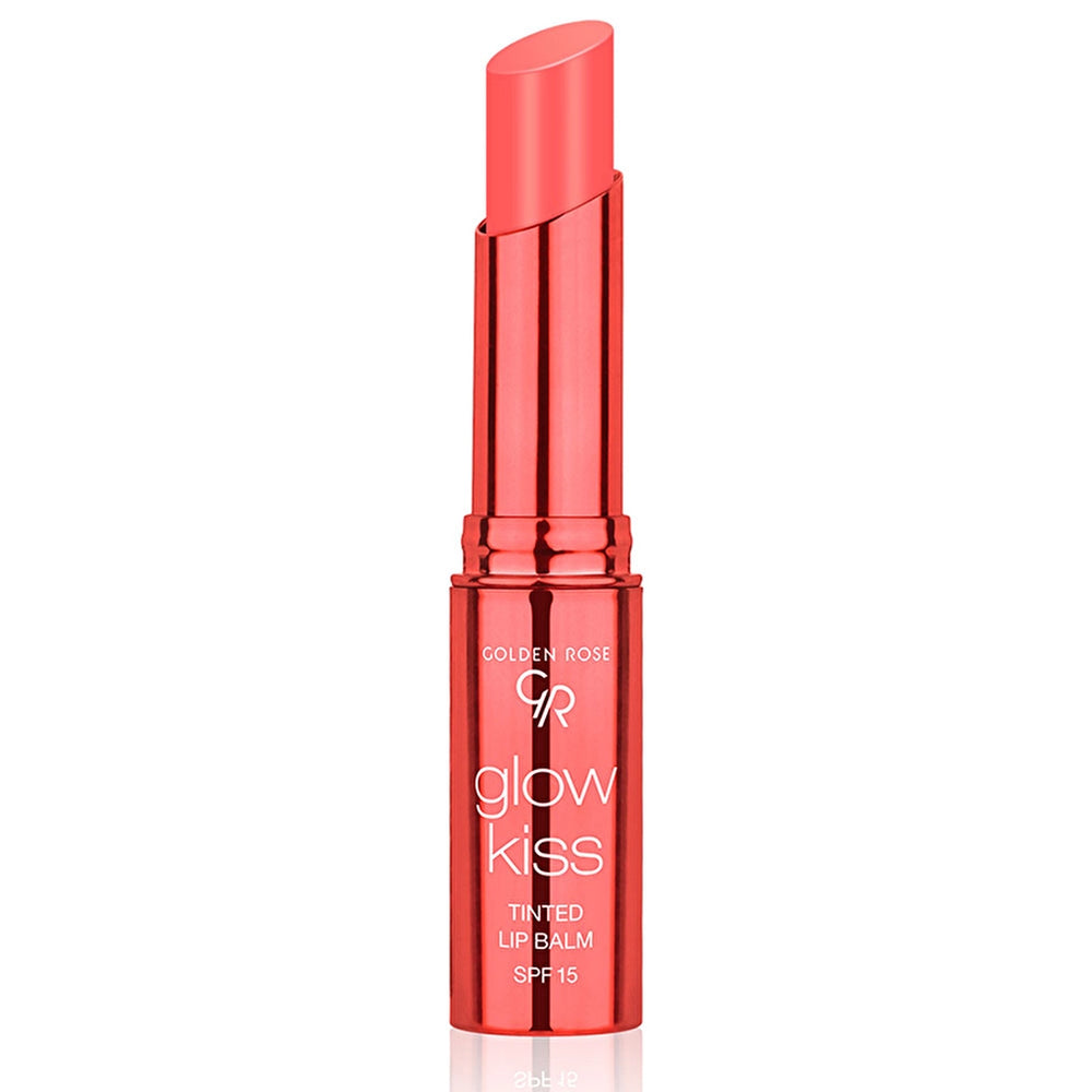 Golden Rose Glow Kiss Tinted Lip Balm Lipstick