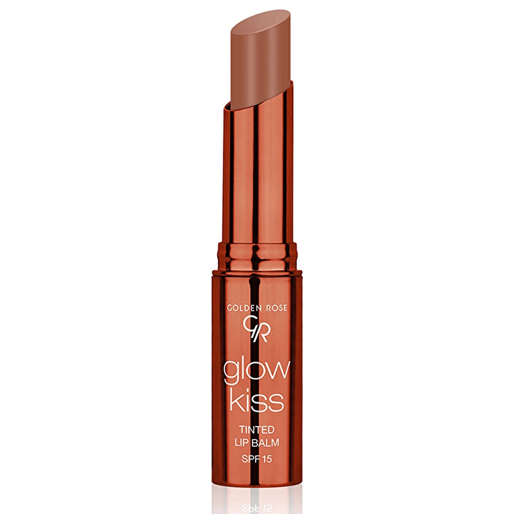 Golden Rose Glow Kiss Tinted Lip Balm Lipstick