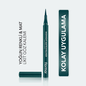 Flormar Midnight Matte Eyeliner