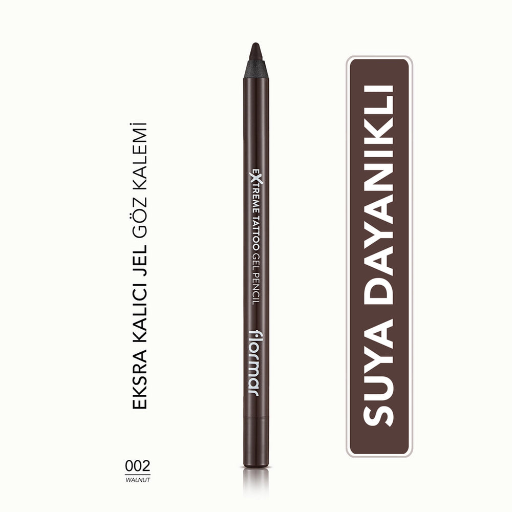 Flormar Extreme Tattoo Extra Permanent Shimmering Gel Eye Pencil 0