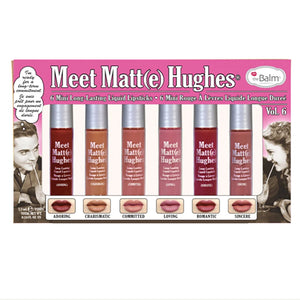 theBalm Meet Matte Hughes 6-Piece Lipstick Set