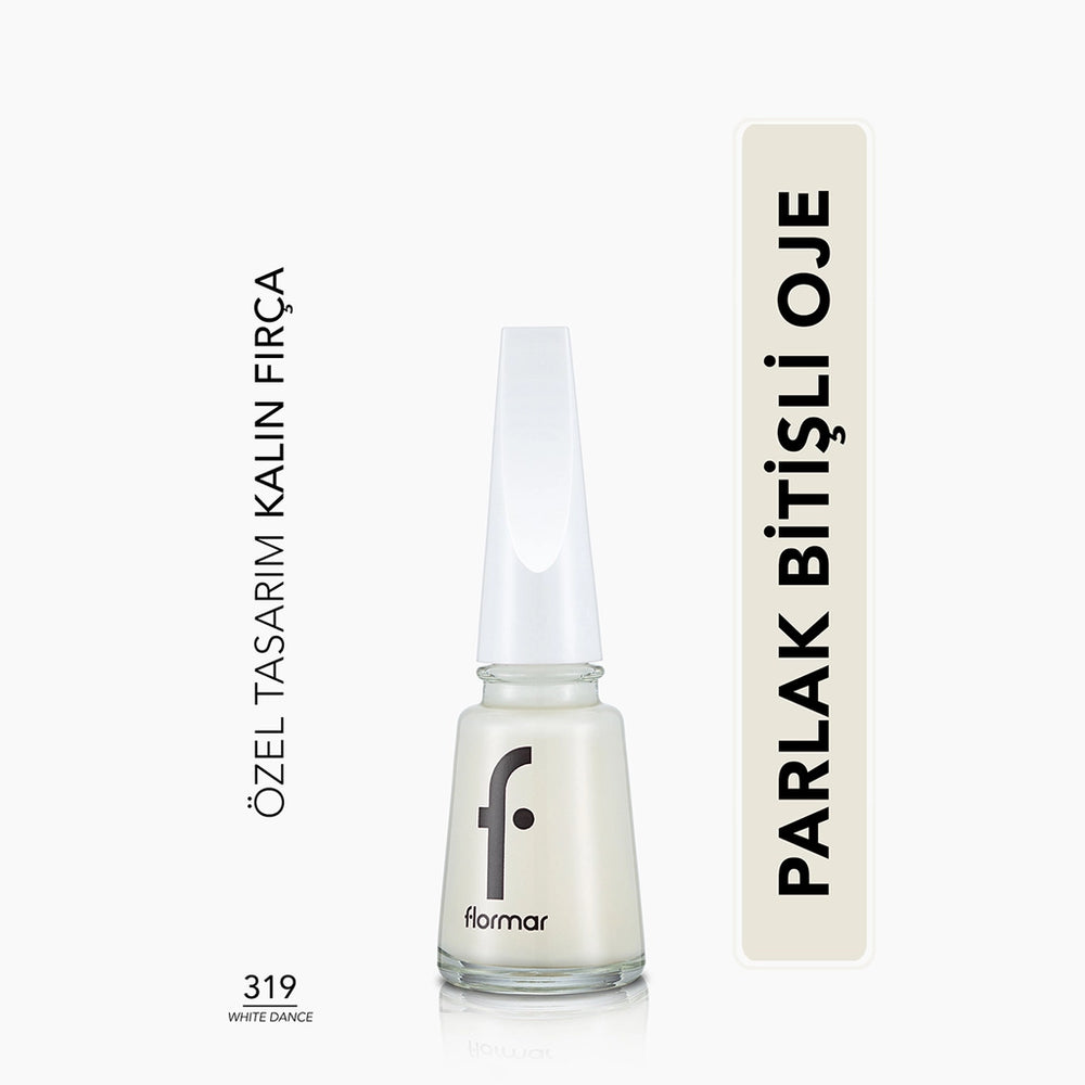 Flormar Nail Enamel Intensely Pigmented Nail Polish 417 Steel Gray