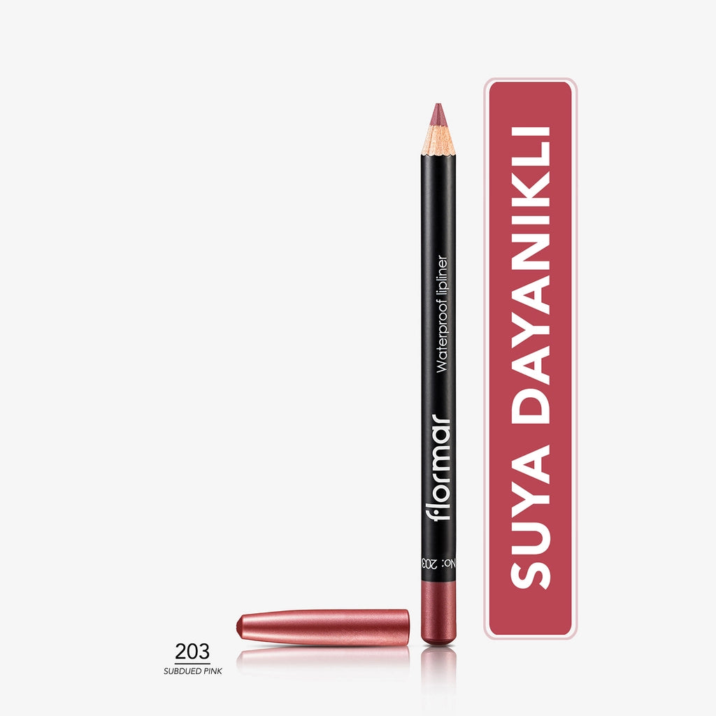 Flormar Waterproof and Intensely Pigmented Matte Lip Pencil
