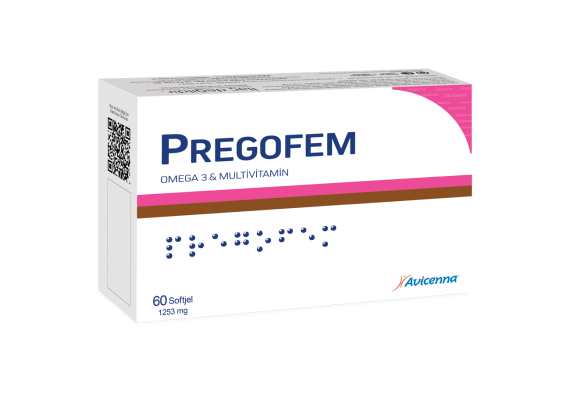 Avicenna Pregofem Omega 3 & Multivitamin Supplement