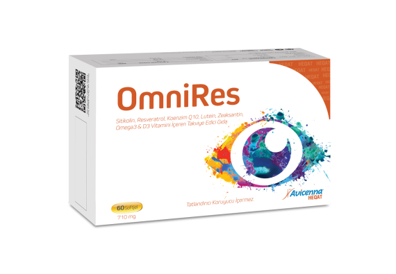 Avicenna OmniRes TEG containing Citicoline, Resveratrol, Coenzyme Q10, Lutein, Zeaxanthin, Omega-3 & Vitamin D3