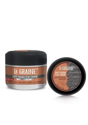 قناع طيني لتقشير ومقاومة علامات التقدم في السن بزيت الشيا لا جرين 200 مل