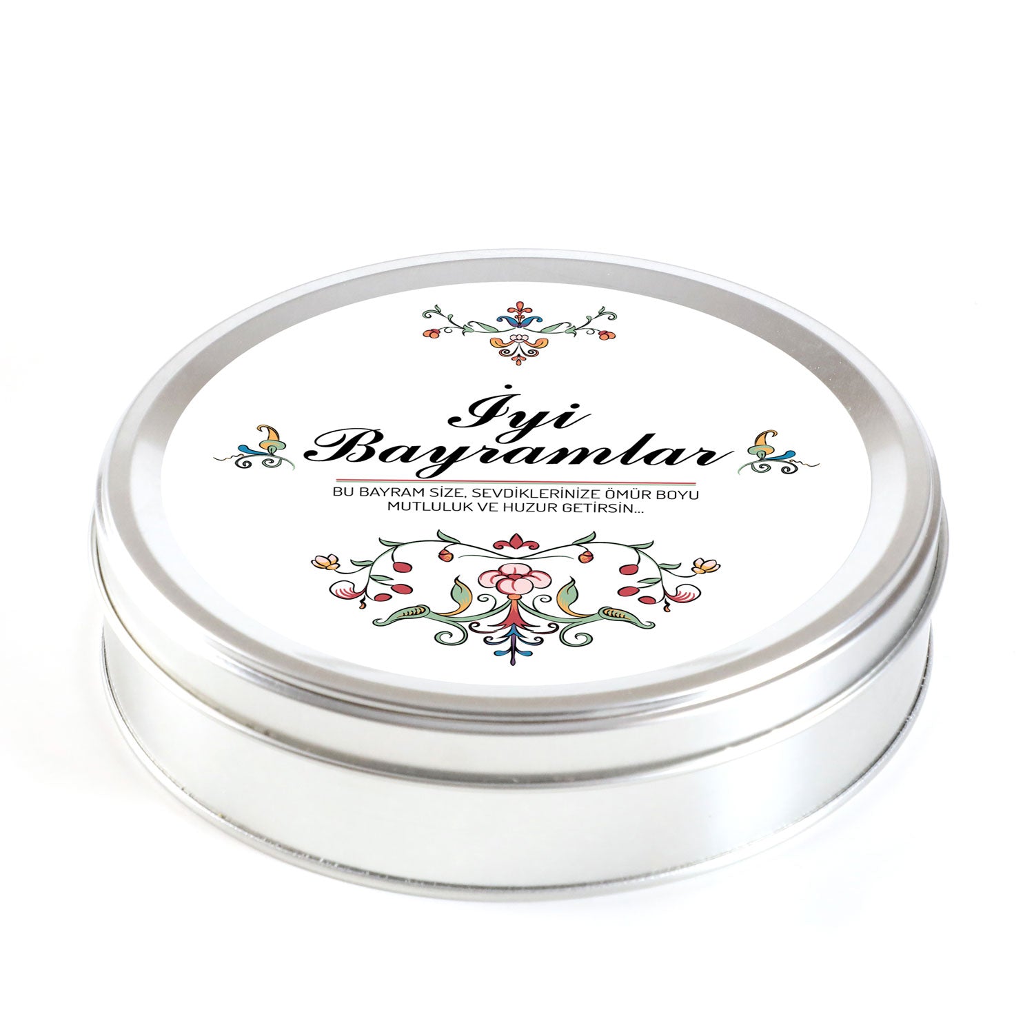 Holiday Gift Assorted Special Truffle Chocolate (Round Metal Tin)