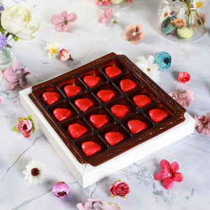 Golden Heart Chocolate Gift for Mother's Day (165g) - Model 2