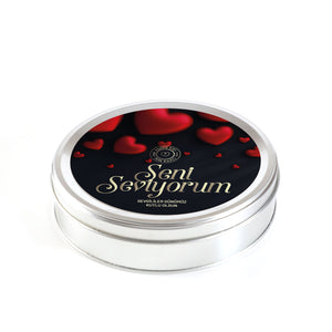 Valentine's Day Mixed Special Truffle Chocolate (Round Metal Box) - Black
