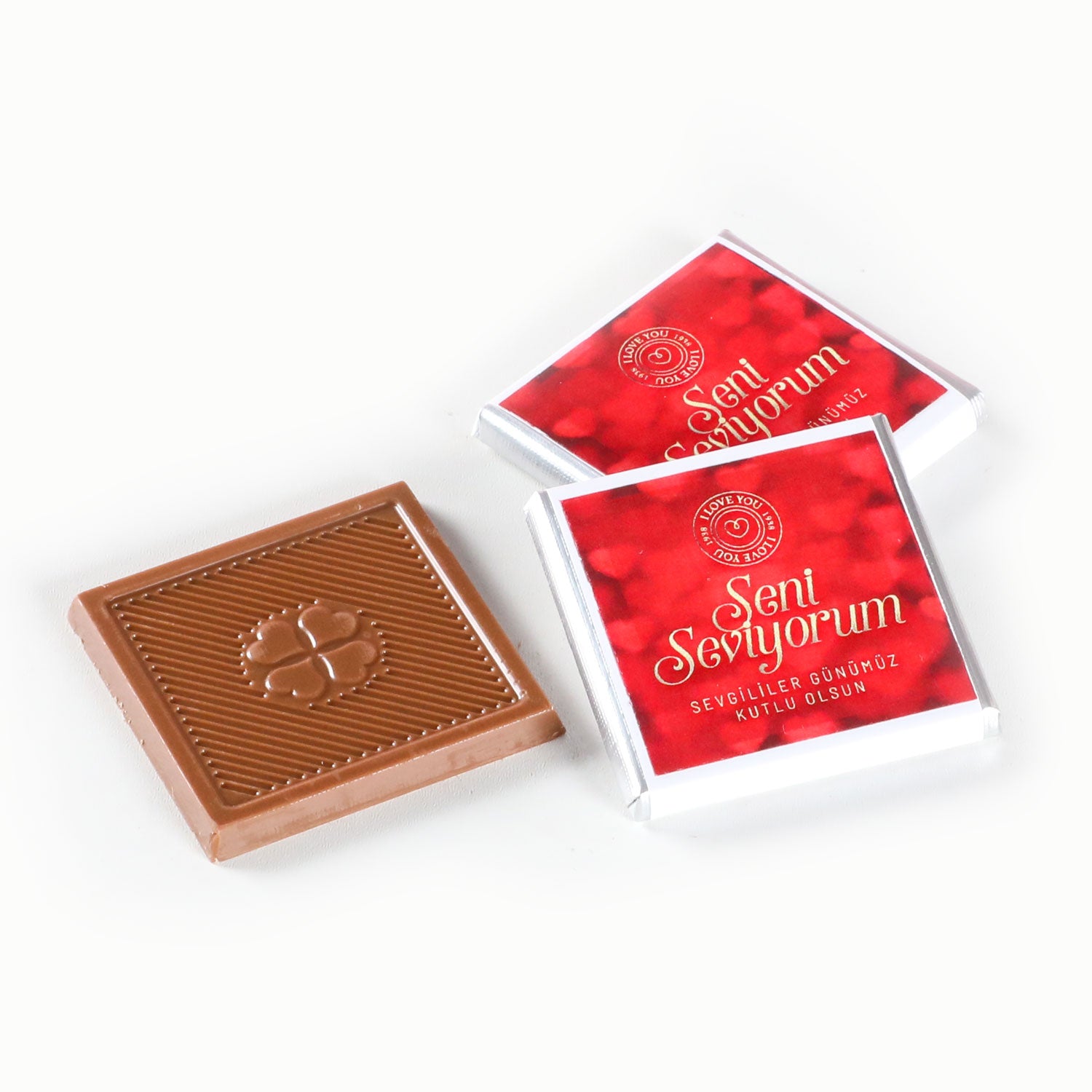 Personalized Valentine's Day Gift: 32pc Chocolate in Metal Box