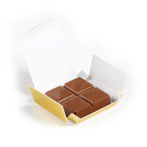 Antep Pistachio Chocolate Engagement Gift Box (Single Gold Box) Decor No:7