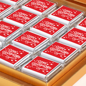 48-Piece Personalized Chocolate Box for Your Loved One