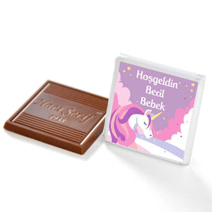100-Piece Baby Girl Mold Chocolate Madlen Kit