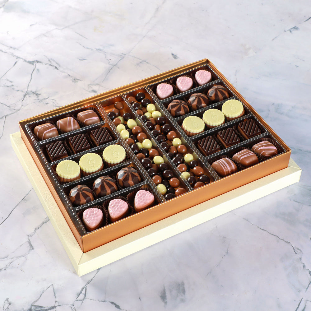 Police Week Special Coffee Infused Chocolate Treat 490g (Cream Box) Gift