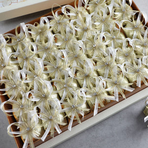 Golden Solitaire Decorated Baton Chocolate (Cream Box)