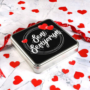 32-Piece Love Gift Chocolate Metal Box Model: 2