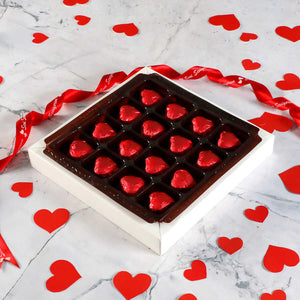 Gold Heart Chocolate Model with Personalized Photo Gift for Beloved