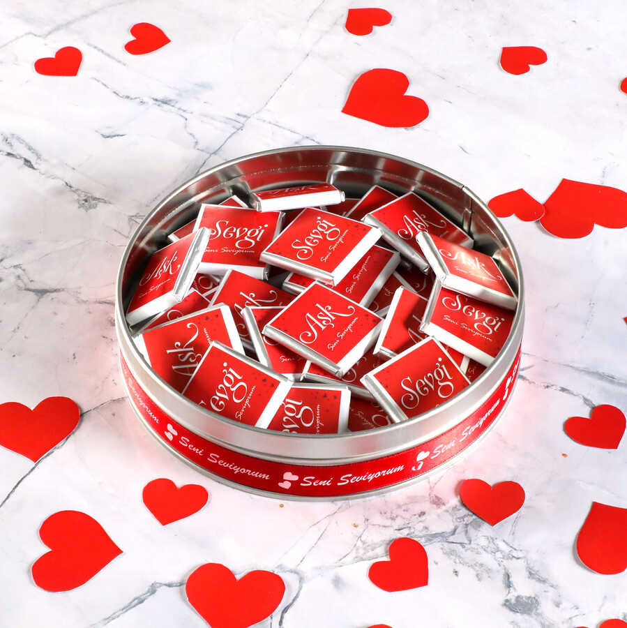 Love Gift: 33 Round Metal Mold Chocolate Model 1