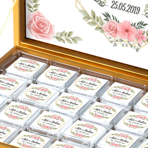 Nikah Named 48-Piece Chocolate Gold Box