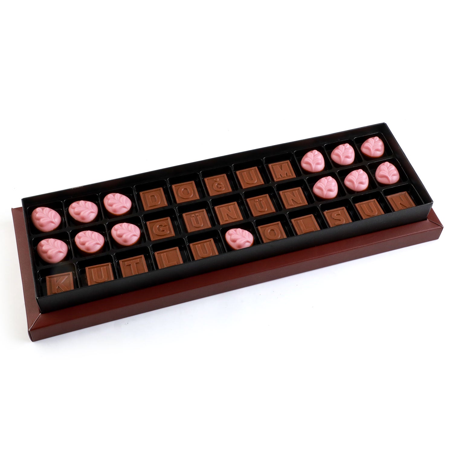 Birthday Surprise: 33 Letter Chocolate Gift Box