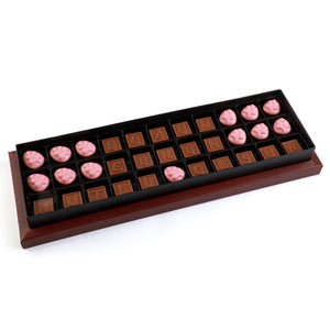 Birthday Surprise: 33 Letter Chocolate Gift Box