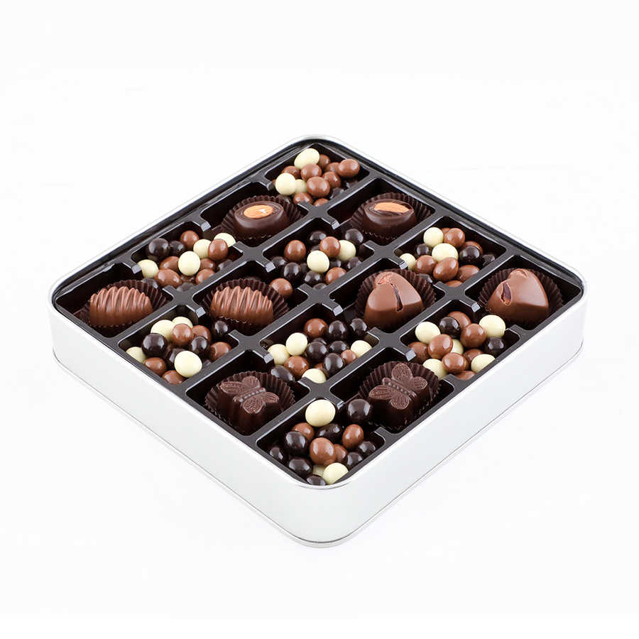 Personalized Gift Coffee Box with Photo and Special Chocolate
