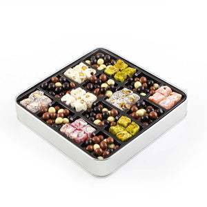 Photo Personalized Gift Coffee Dragee + Double Roasted Turkish Delight (Tin)