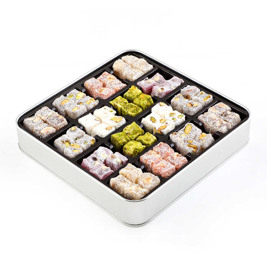 Personalized Photo Gift Box with Assorted Double Roasted Turkish Delight