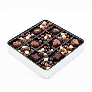 Personalized Gift Coffee Beans Special Chocolate (Metal Box)