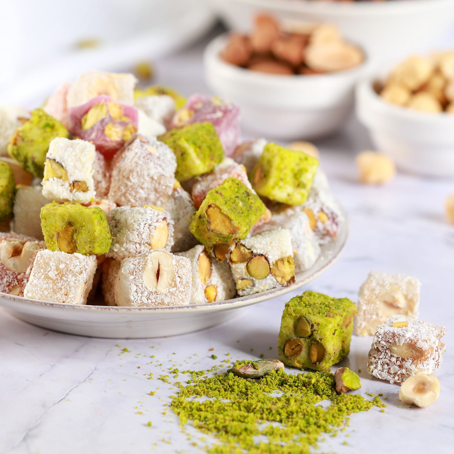 هدية يوم المرأة: بهجة لقيمات راحة الحلقوم الصغيرة