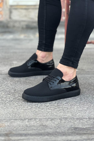 Coal Suede Knit Men's Casual Shoes