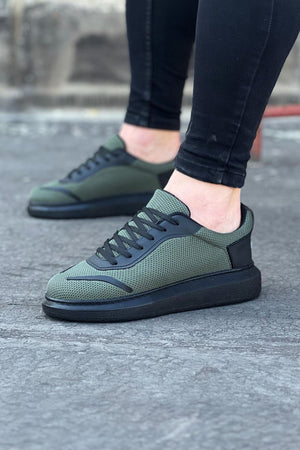 Haki Men's Casual Sneakers - Wagoon WG019