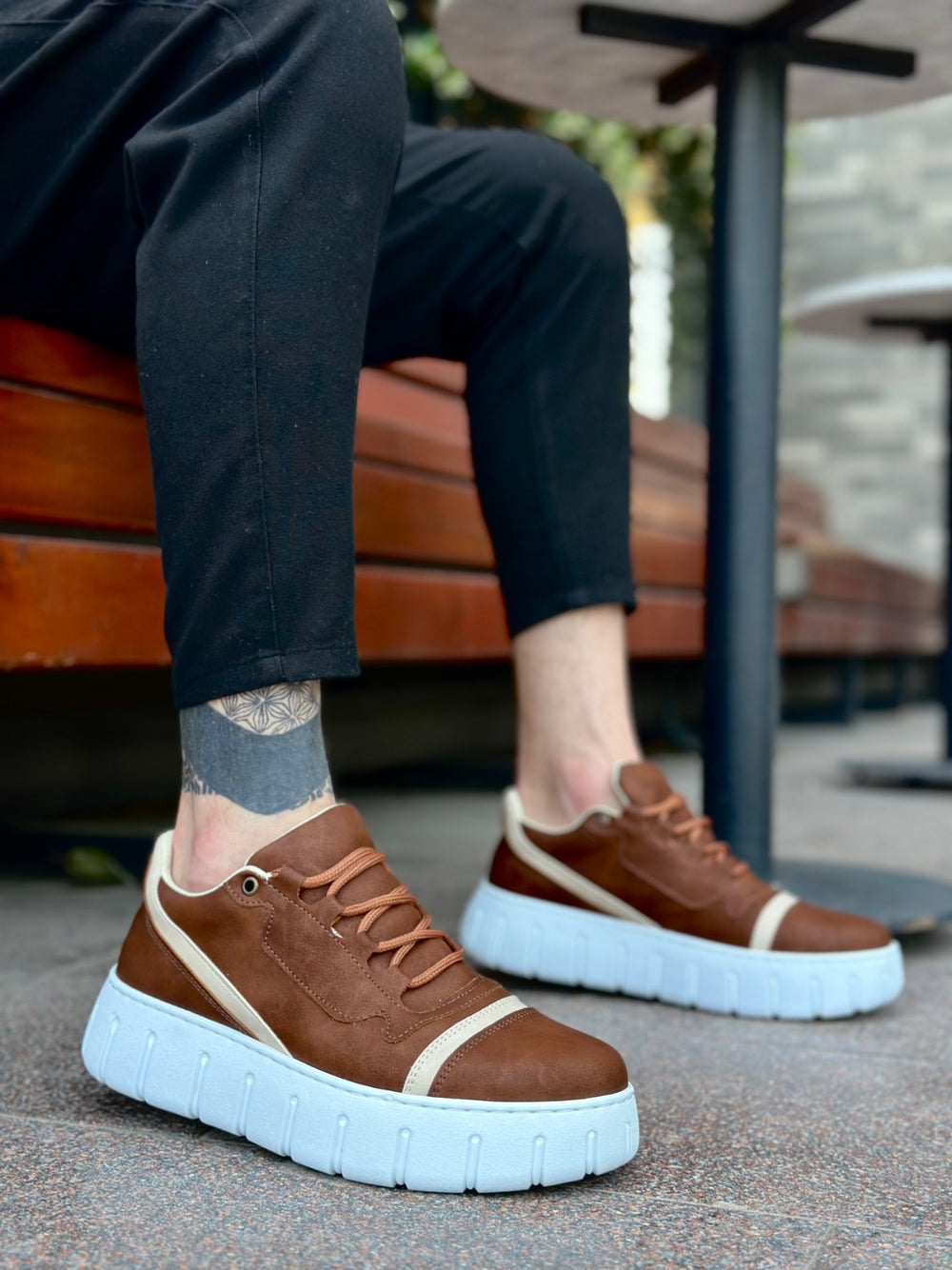 High-Top Men's Casual Shoes with BOA Fastening - Style BA0666