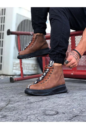 Coal Gray Men's Ankle Boot - Wagoon WG03