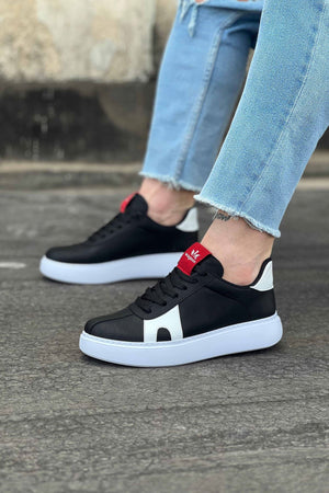 Black Men's Casual Shoes - Wagoon WG040