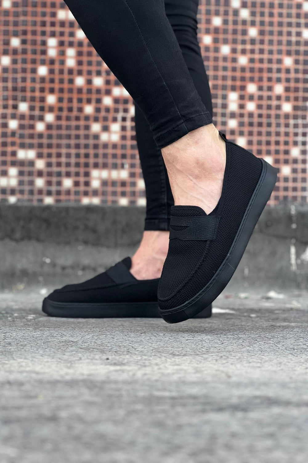 Coal Knit Men's Casual Slip-On Shoes - Wagoon WG061
