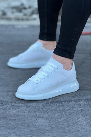 White Men's Casual Shoes - Wagoon WG095