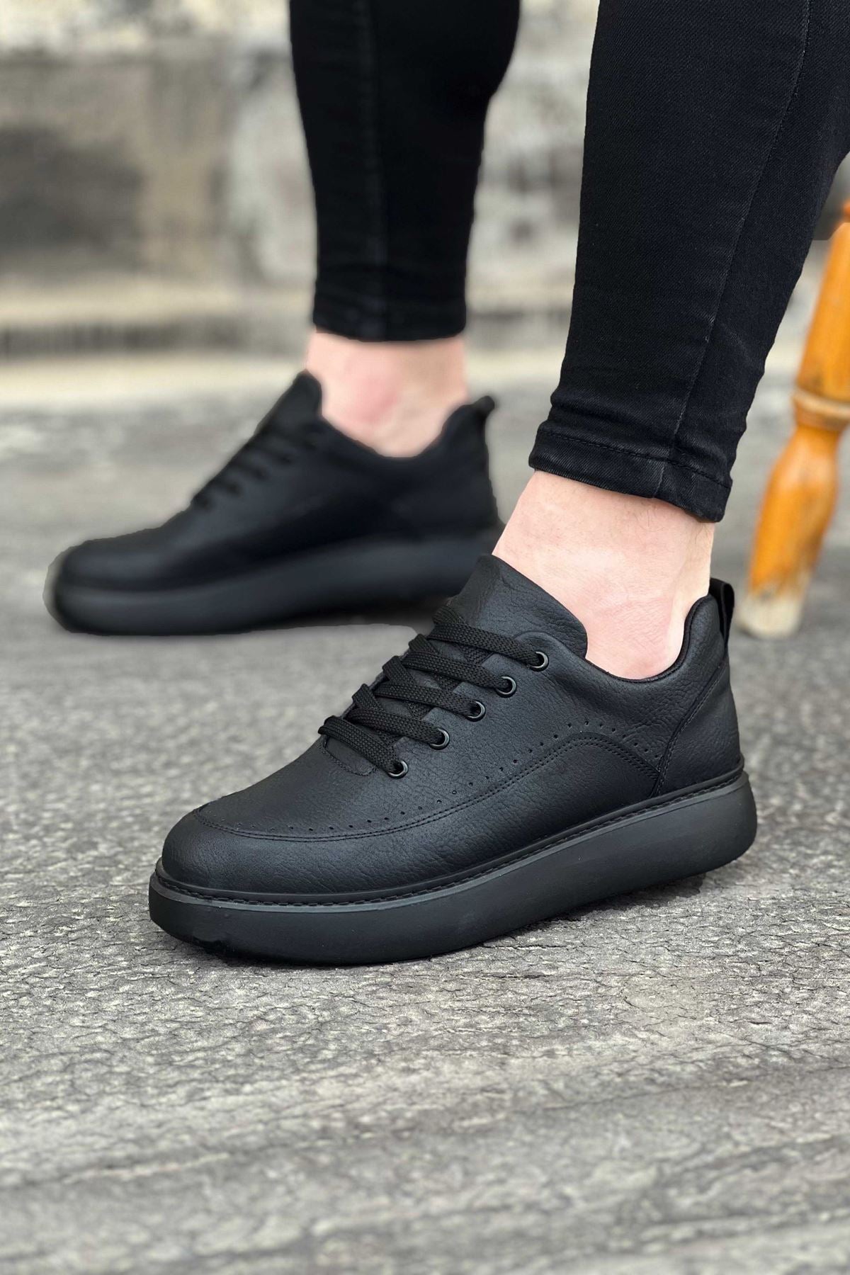 WG162 Coal Orthopedic Men's Casual Shoes